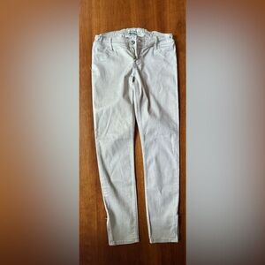 Abercrombie Kids shimmery golden jeans size 16